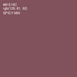 #81515C - Spicy Mix Color Image